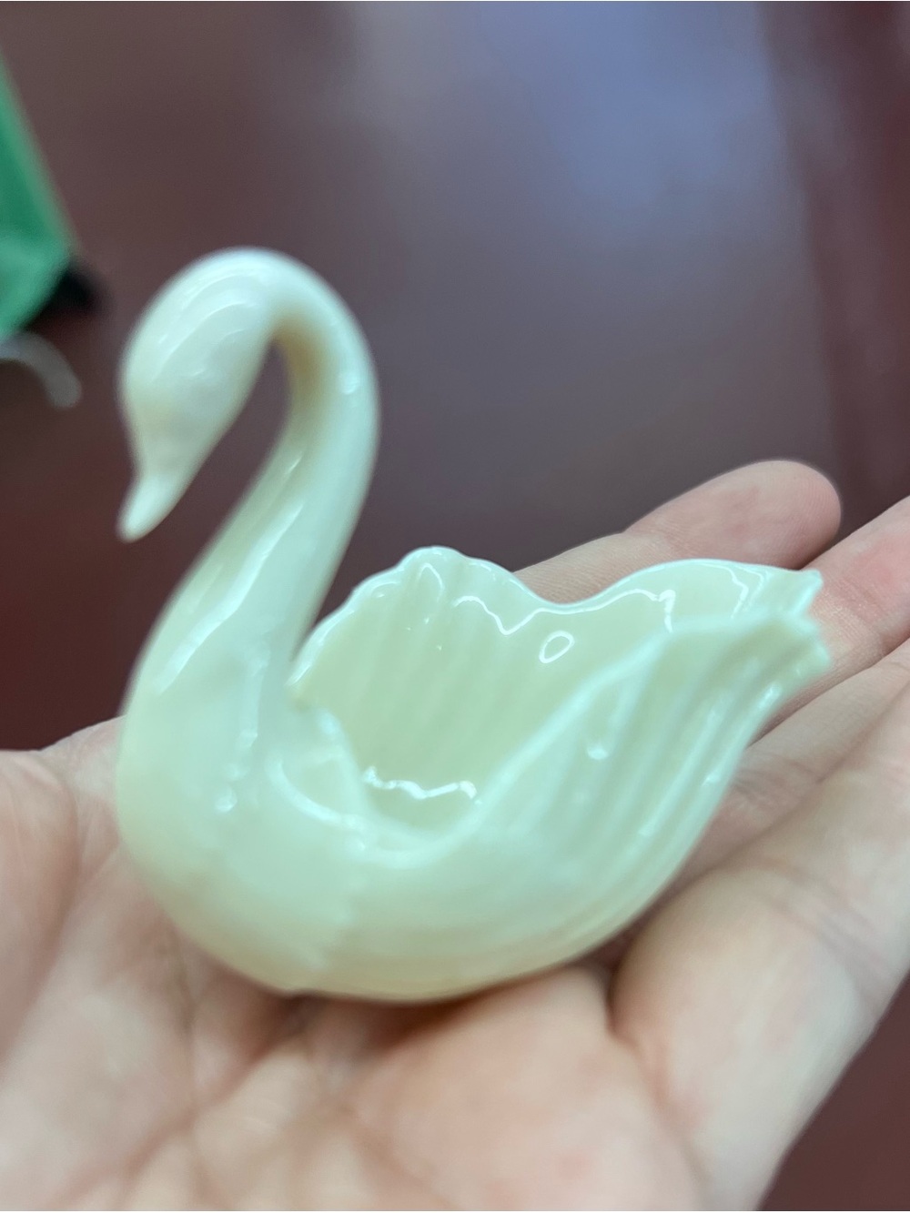 Small Lenox swan
